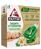 Раптор комплект прибор жидкость от комаров bio 45 ночей