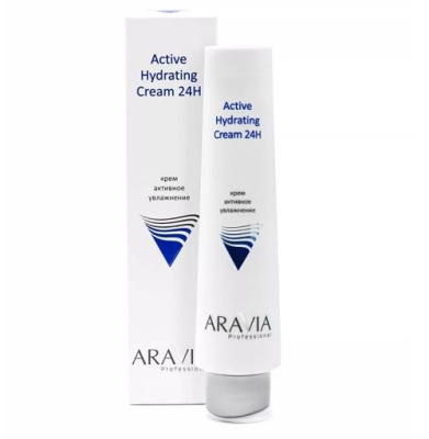 Aravia Professional крем для лица активное увлажнение Active Hydrating Cream 100мл 