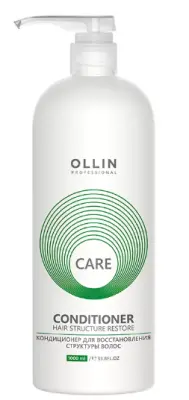 OLLIN CARE кондиционер для восстановления структуры волос 1000мл 