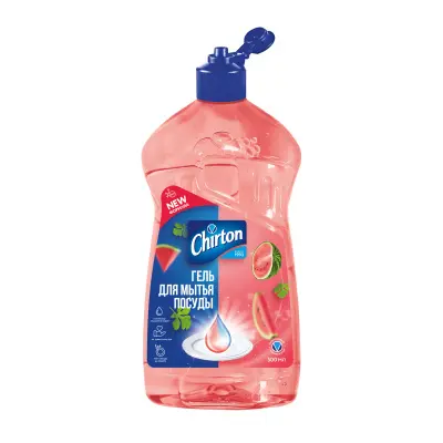 Чиртон гель для мытья посуды арбуз и ежевика 500 мл 