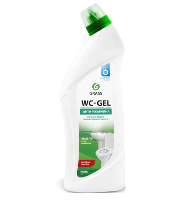 Grass wc gel средство для чистки сантехники 1000 мл 