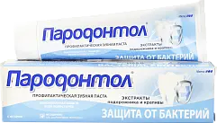 Пародонтол зубная паста антибактериальная защита 124 г