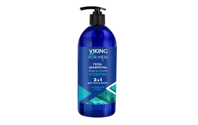 Viking гель шампунь для тела и волос атлантик 700 мл 