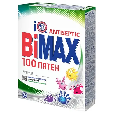 BiMax 100 пятен автомат стиральный порошок 400 г