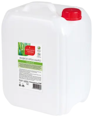 Красная Линия жидкое крем мыло нежное 5 л 
