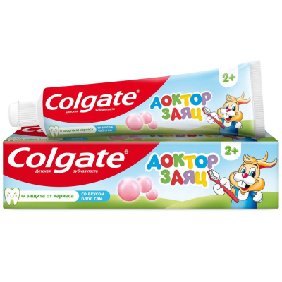 Colgate зубная паста детская доктор заяц жвачка 50 мл 