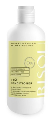 Bisou Reconstructor кондиционер для молекулярного восстановления поврежденных волос  285мл 