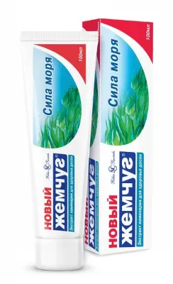 Новый Жемчуг зубная паста сила моря 100мл 