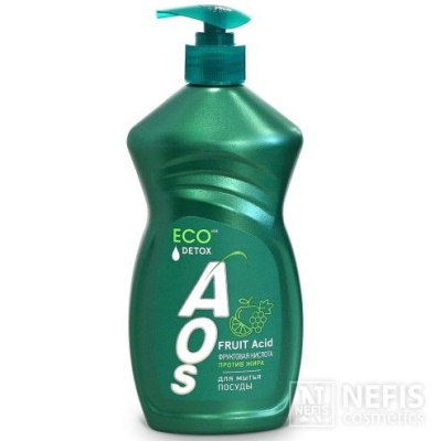 АОS средство для мытья посуды с фруктовыми кислотами 450 мл 
