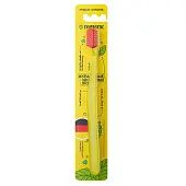 Synergetic зубная щетка для взрослых средней жёсткости жёлтая