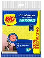 BIG City Салфетки целлюлозные Аккорд 5 шт