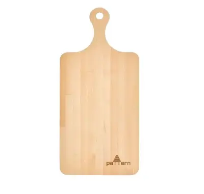 Pattern доска разделочная 22 х47 х 1.2 см с ручкой берёза 