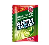 Антизасор гранулированное ср-во для удаления засоров в трубах с ароматом яблока 50 гр