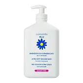 Camomilla Blu гель для душа с рисом и ромашкой для взрослых и детей 0+ ultra soft shower bath rice and chamomile 500 мл
