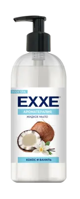 Exxe жидкое мыло кокос и ваниль 500 мл 