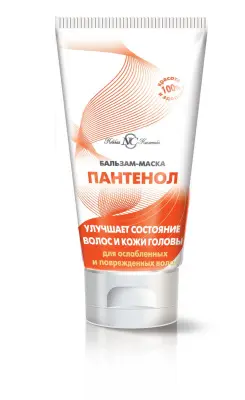 Невская Косметика пантенол бальзам маска для волос 200 мл 