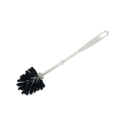 Azur ершик для туалета с черн щетиной без подставки белый 