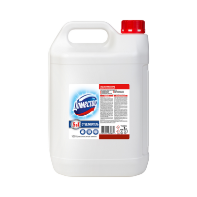 Доместос отбеливатель универсальный белоснежный 5 л 