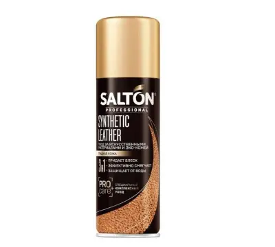 Salton proffesional synthetic leather средство для ухода за обувью из гладкой искуственной и эко кожи 200 мл бесцветный 