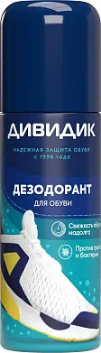 Дивидик дезодорант для обуви 125 мл