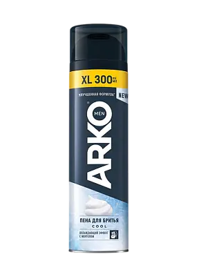 Arko men пена для бритья cool 300 мл