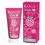 ROCS зубная паста для детей малиновый смузи 45 гр