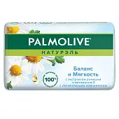 Palmolive натурэль мыло баланс и мягкость с экстрактом ромашки и витамином е 90 г