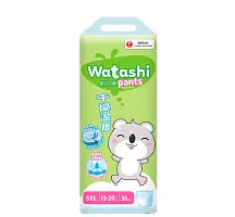 Watashi трусики подгузники одноразовые для детей 5/XL 13-20 кг 36 шт