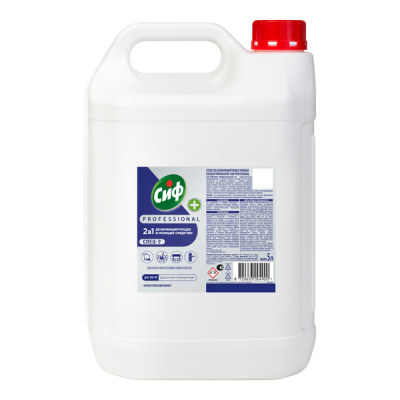 Сиф professional дезинфицирующее моющее средство концентрированное 5 л 
