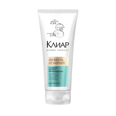 Клиар гелевая маска кондиционер легкость от корней 200 мл 