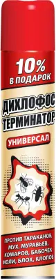 Дихлофос терминатор от летающих и ползающих насекомых 400 см3 