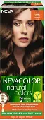 Nevacolor Natural Colors стойкая крем краска для волос 7.7 карамель