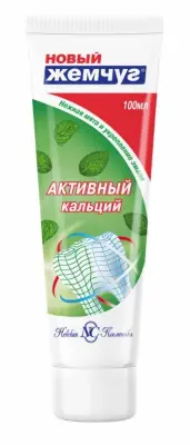 Новый Жемчуг зубная паста комплекс легкая мята 100мл 