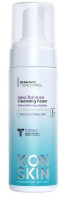 Icon Skin очищающая пенка для умывания ideal balance 175 мл 