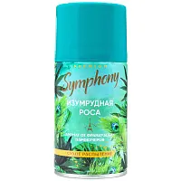Symphony авт освежитель воздуха изумрудная роса 250 см3 сменный баллон