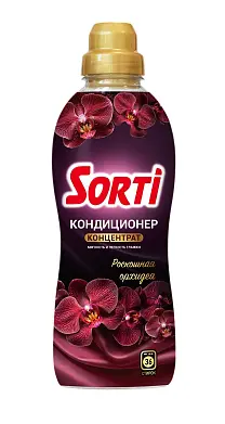 Sorti кондиционер ополаскиватель для белья роскошная орхидея 900 г