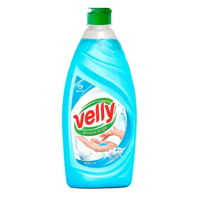 Grass средство для мытья посуды velly нежные ручки 1 л 