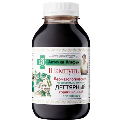 Аптечка Агафьи шампунь дегтярный традиционный 300 мл 