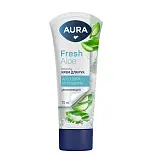 Aura beauty крем для рук увлажняющий с глицерином и экстрактом алоэ 75 мл