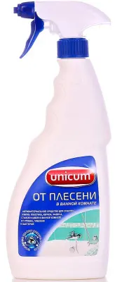 Unicum средство для удаления плесени и грибка для ванной комнаты и туалета 500 мл 