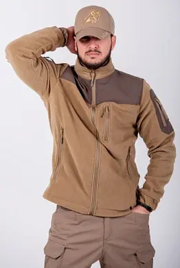 Black Rams Мужская Флисовая куртка О 1006 Беж XL