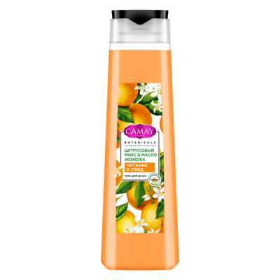 Camay гель для душа цитрусовый микс и масло жожоба 400 мл 