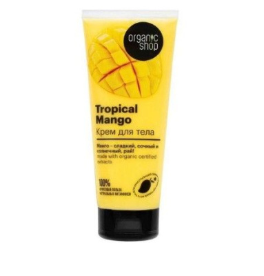Organic Shop home made крем для тела tropical mango 200 мл 