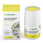 Synergetic натуральный дезодорант лимонный кедр unisex 50 мл