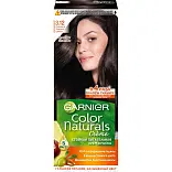 Garnier стойкая питательная крем краска для волос color naturals оттенок 3.12 ледяной темный шатен