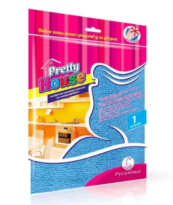 Русалочка тряпка для пола из микрофибры L 80*100 см 