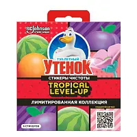 Туалетный Утенок стикер чистоты фруктовый 6 шт уп