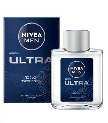 Nivea Men лосьон после бритья ultra нтибактериальный 100 мл 