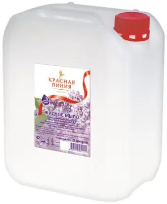 Красная линия жидкое мыло сиреневый букет 5 л 