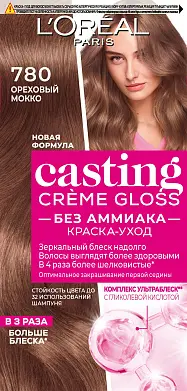 L' Paris Casting краска уход для волос 780 ореховый мокко
